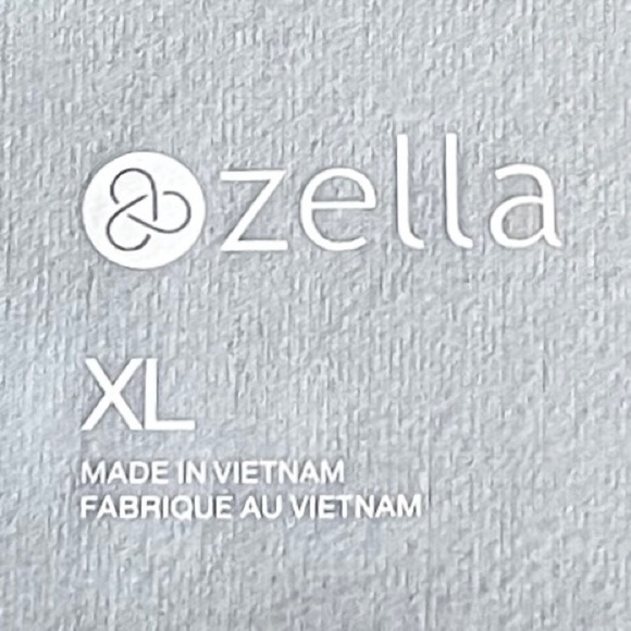 Zella Nordstrom Activewear Light Gray Abstract Print Mesh Leggings Size XL - Picture 11 of 13